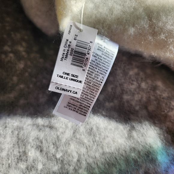 Colourblock Fringe Scarf - Picture 3 of 8